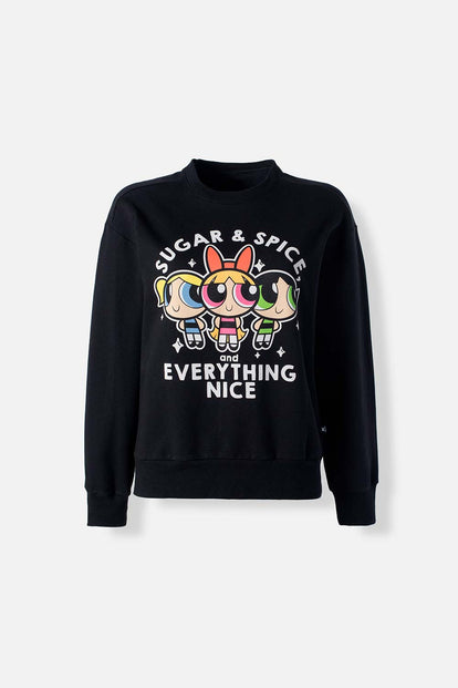  BUZO MUJER EXTERIOR POWERPUFF GIRLS