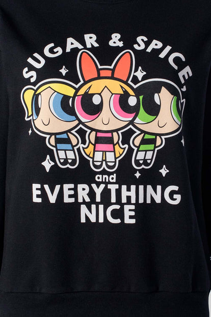  BUZO MUJER EXTERIOR POWERPUFF GIRLS