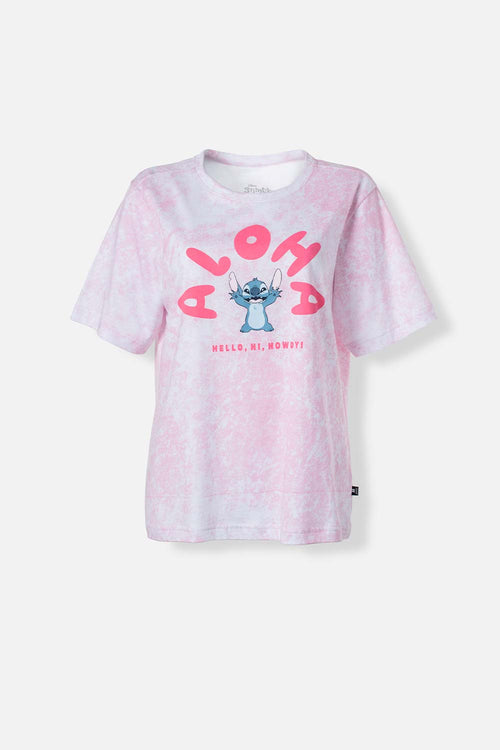Card slide image -  CAMISETA DE STITCH REGULAR FIT PARA MUJER