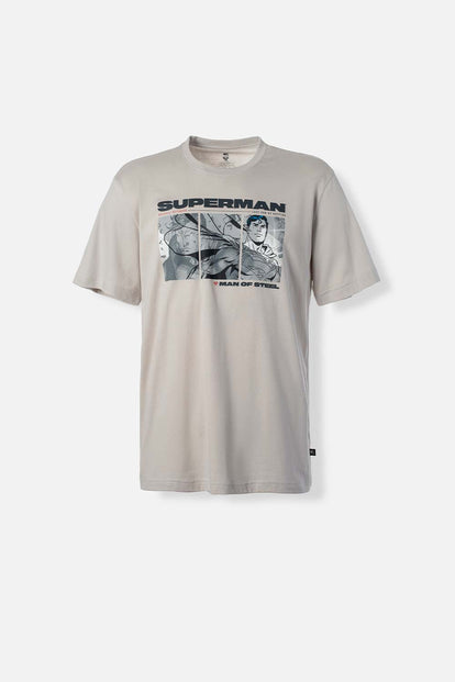  CAMISETA DE SUPERMAN REGULAR FIT PARA HOMBRE