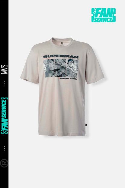  CAMISETA DE SUPERMAN REGULAR FIT PARA HOMBRE