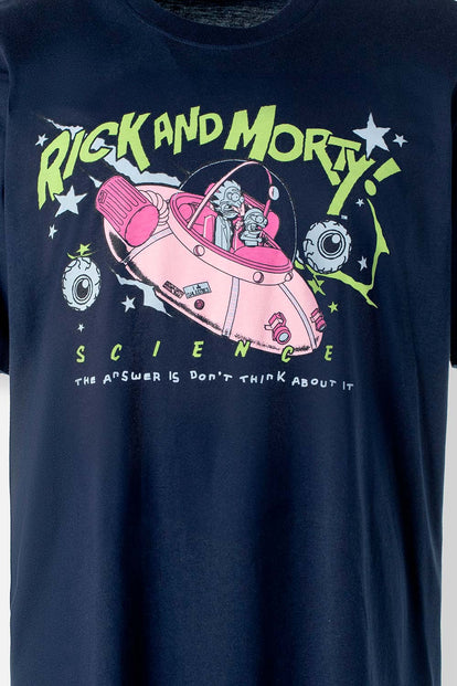  PIJAMA DE RICK Y MORTY DE PANTALÓN CORTO MULTICOLOR PARA HOMBRE