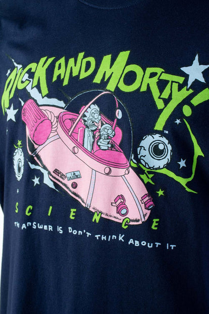  PIJAMA DE RICK Y MORTY DE PANTALÓN CORTO MULTICOLOR PARA HOMBRE