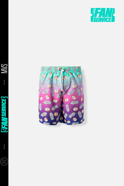 Card slide image -  PANTALONETA DE BAÑO DE RICK Y MORTY MULTICOLOR PARA HOMBRE