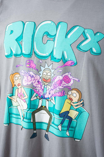  CAMISETA DE RICK & MORTY REGULAR FIT PARA HOMBRE