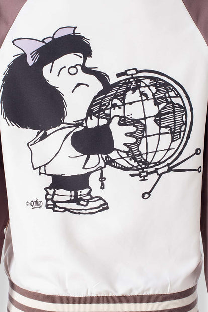  CHAQUETA DE MAFALDA ABIERTA CON BOTONES PARA MUJER