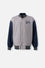 CHAQUETA DE ONE PIECE ABIERTA BLANCA Y TAUPE PARA HOMBRE
