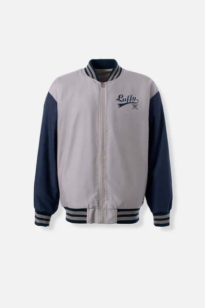  CHAQUETA DE ONE PIECE ABIERTA BLANCA Y TAUPE PARA HOMBRE