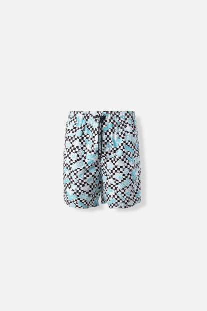  PANTALONETA DE BAÑO DE MICKEY MULTICOLOR PARA HOMBRE