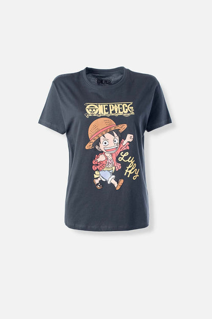  CAMISETA DE ONE PIECE SLIM FIT PARA MUJER