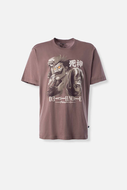  CAMISETA DE DEATH NOTE REGULAR FIT PARA HOMBRE