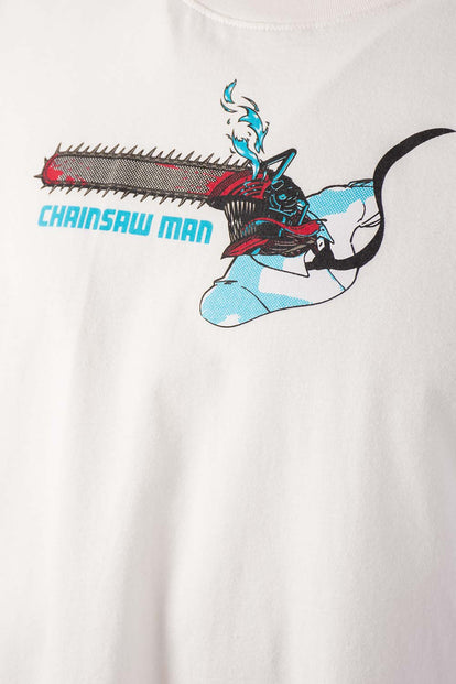  CAMISETA DE CHAINSAW MAN REGULAR FIT PARA HOMBRE