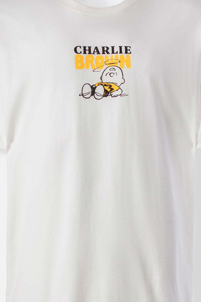  CAMISETA DE SNOOPY RELAX FIT PARA HOMBRE