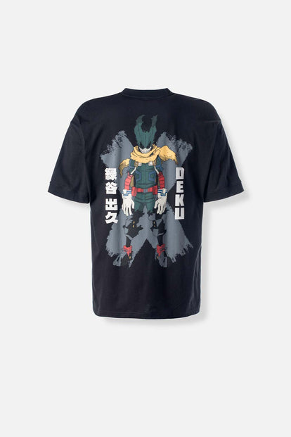  CAMISETA DE MY HERO ACADEMIA OVERSIZED FIT PARA HOMBRE