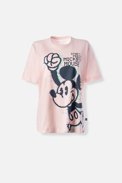  CAMISETA DE MICKEY MOUSE REGULAR FIT PARA MUJER