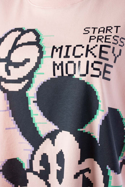  CAMISETA DE MICKEY MOUSE REGULAR FIT PARA MUJER