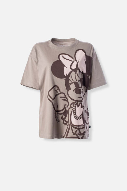  CAMISETA MICKEY MOUSE RELAX FIT PARA MUJER