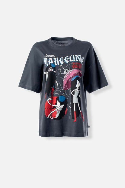  CAMISETA DE ADVENTURE TIME OVERSIZED FIT PARA MUJER