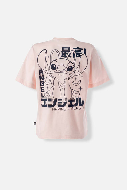  CAMISETA DE LILO Y STITCH REGULAR FIT PARA MUJER