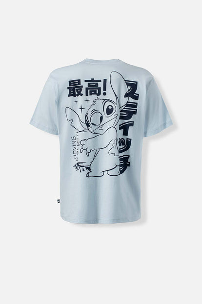  CAMISETA DE STITCH MANGA CORTA PARA HOMBRE