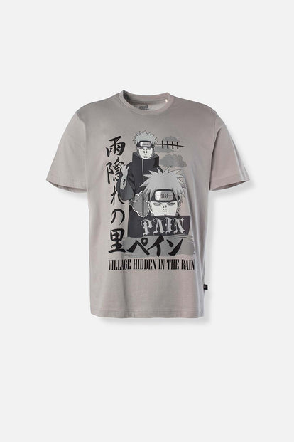  CAMISETA DE NARUTO SHIPPUDEN REGULAR FIT PARA HOMBRE
