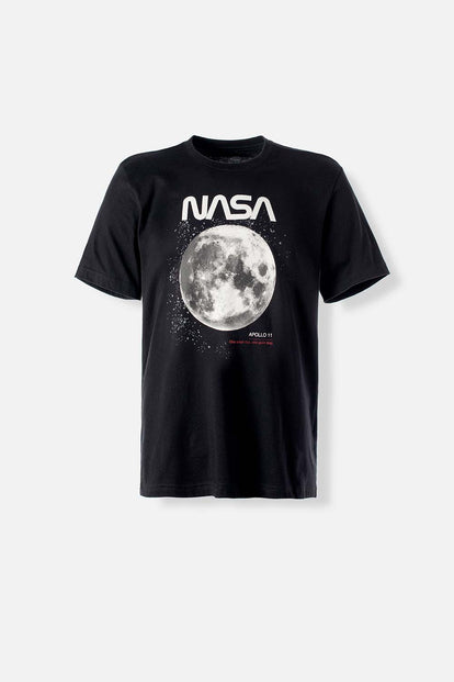  CAMISETA DE NASA REGULAR FIT PARA HOMBRE