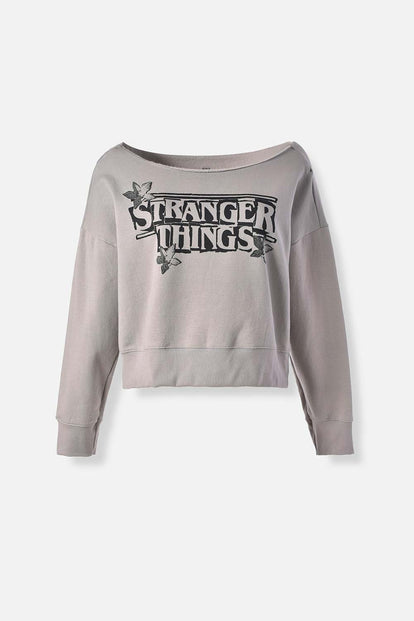  BUZO DE STRANGER THINGS OVERSIZED FIT PARA MUJER