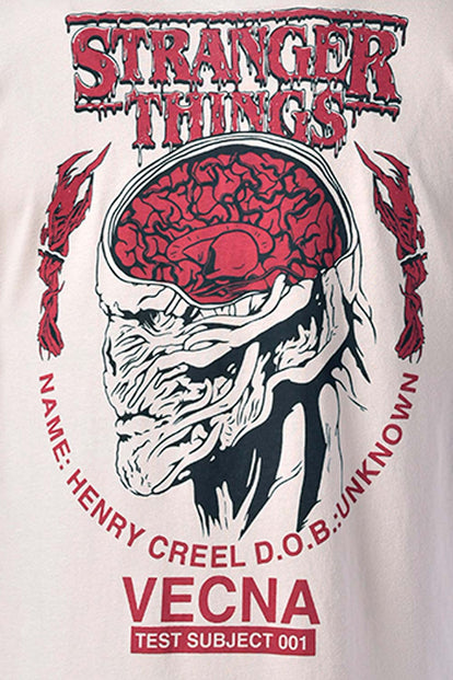  CAMISETA DE STRANGER THINGS REGULAR FIT PARA HOMBRE