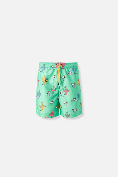  PANTALONETA DE BAÑO DE SNOOPY PARA HOMBRE