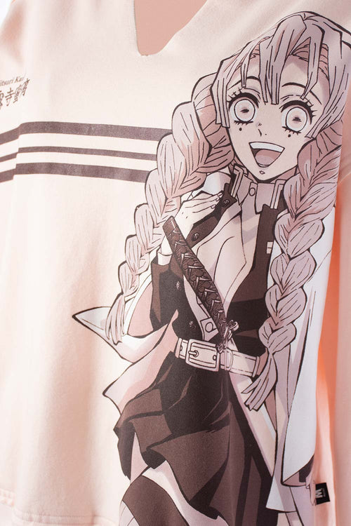 Card slide image -  BUZO DE DEMON SLAYER OVERSIZED FIT PARA MUJER