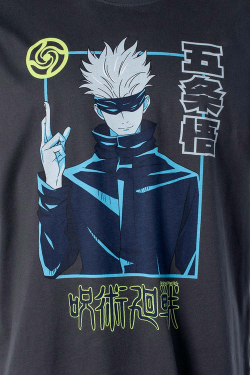Card slide image -  PIJAMA DE JUJUTSU KAISEN DE PANTALON LARGO PARA HOMBRE