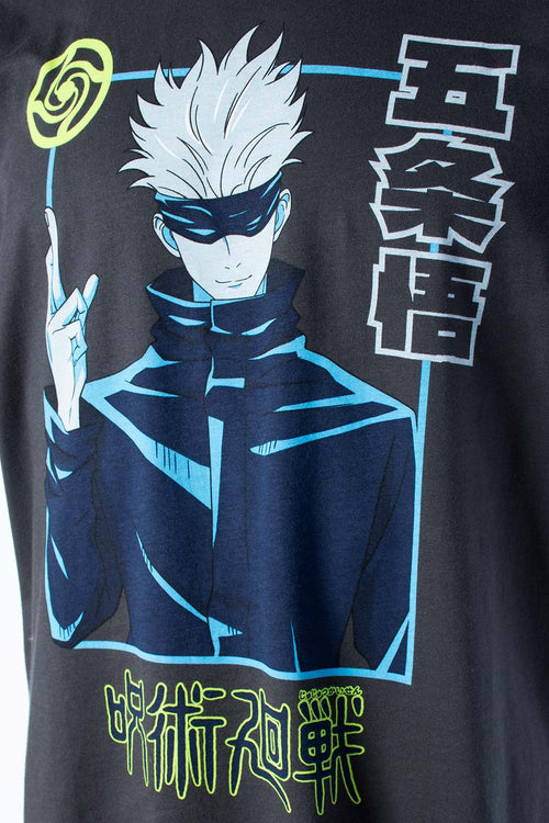 Card slide image -  PIJAMA DE JUJUTSU KAISEN DE PANTALON LARGO PARA HOMBRE