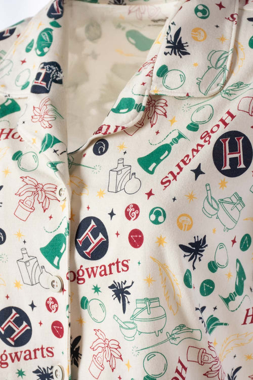 Card slide image -  PIJAMA DE HARRY POTTER CON PANTALON LARGO PARA MUJER