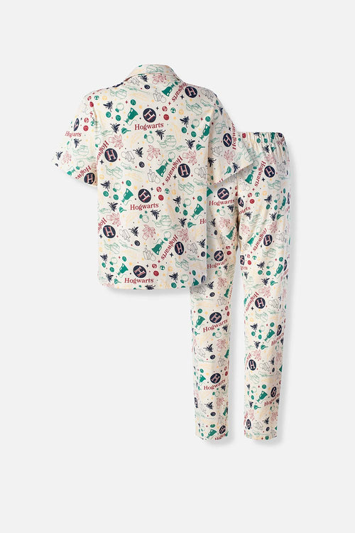 Card slide image -  PIJAMA DE HARRY POTTER CON PANTALON LARGO PARA MUJER