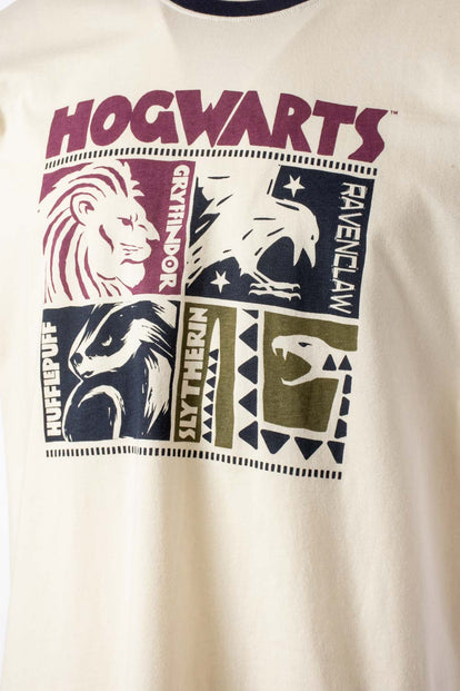  PIJAMA DE HARRY POTTER CON PANTALON CORTO PARA HOMBRE