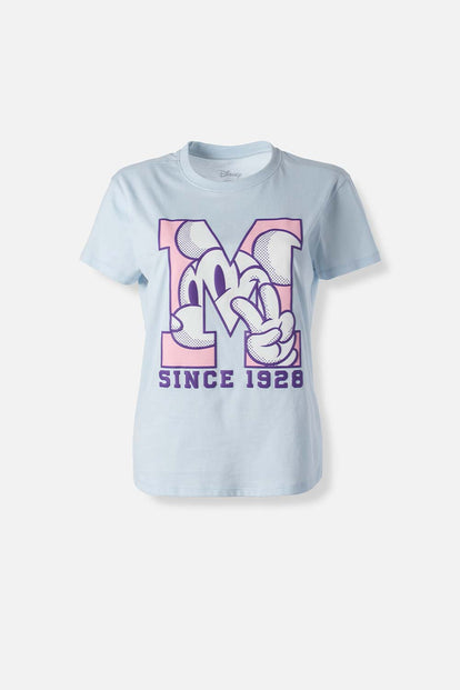  CAMISETA DE MICKEY MOUSE SLIM FIT PARA MUJER