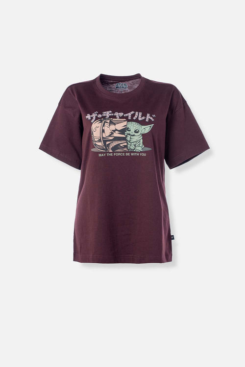 Card slide image -  CAMISETA DE MANDALORIAN RELAX FIT PARA MUJER