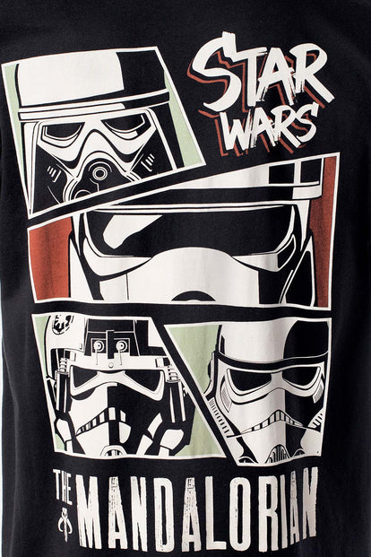  CAMISETA DE MANDALORIAN REGULAR FIT PARA HOMBRE