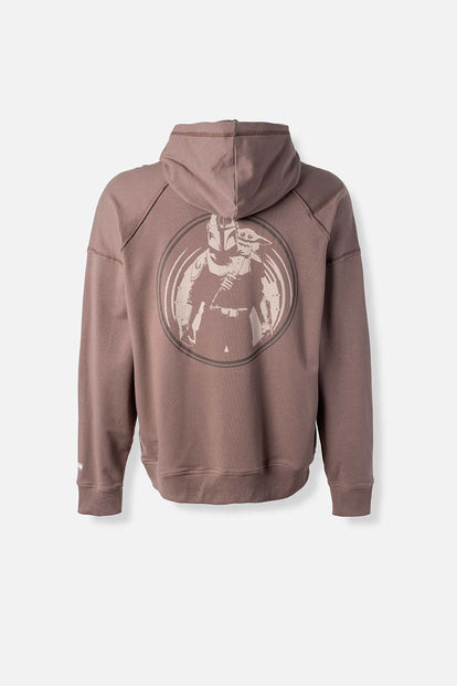  BUZO DE MANDALORIAN REGULAR FIT CON CAPUCHA PARA HOMBRE