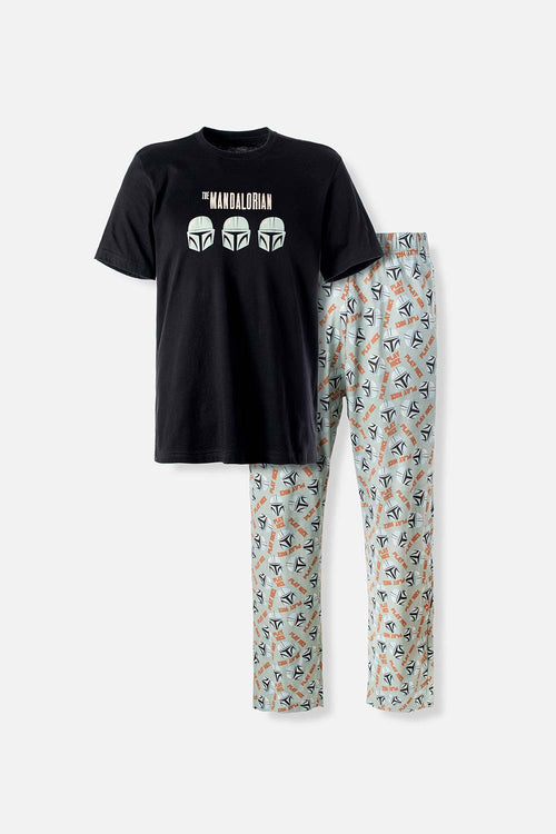 Card slide image -  PIJAMA DE MANDALORIAN CON PANTALON LARGO PARA HOMBRE