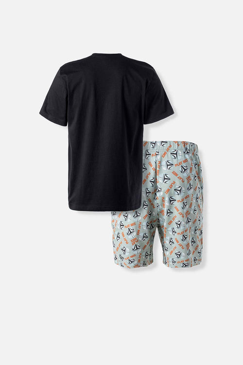 Card slide image -  PIJAMA DE MANDALORIAN CON PANTALON CORTO PARA HOMBRE