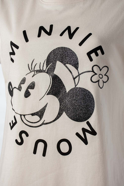 CAMISETA DE MINNIE MOUSE RELAX FIT PARA MUJER