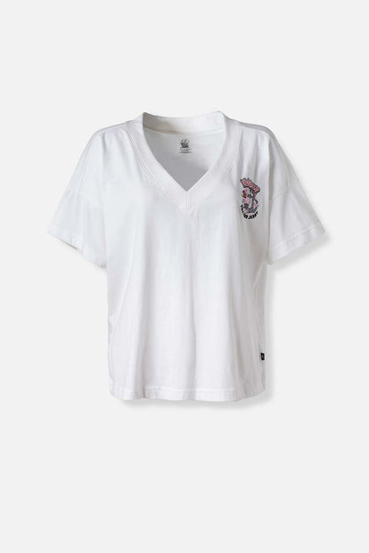  CAMISETA DE TOM Y JERRY RELAX FIT PARA MUJER