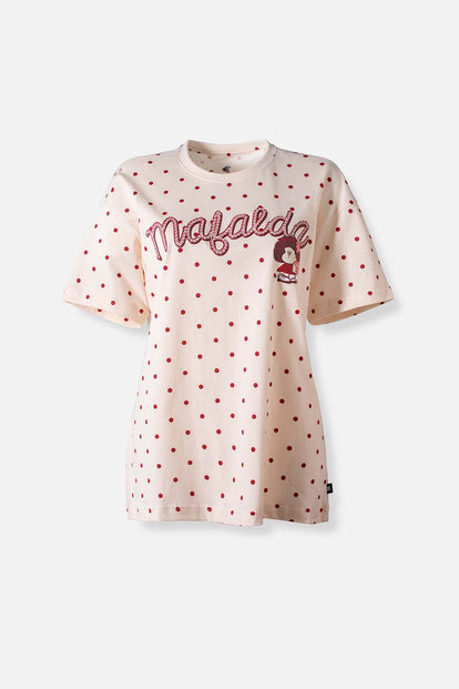  CAMISETA DE MAFALDA RELAX FIT PARA MUJER