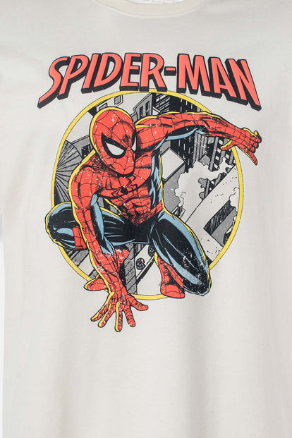  CAMISETA DE SPIDER-MAN REGULAR FIT PARA MUJER