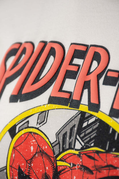  CAMISETA DE SPIDER-MAN REGULAR FIT PARA MUJER