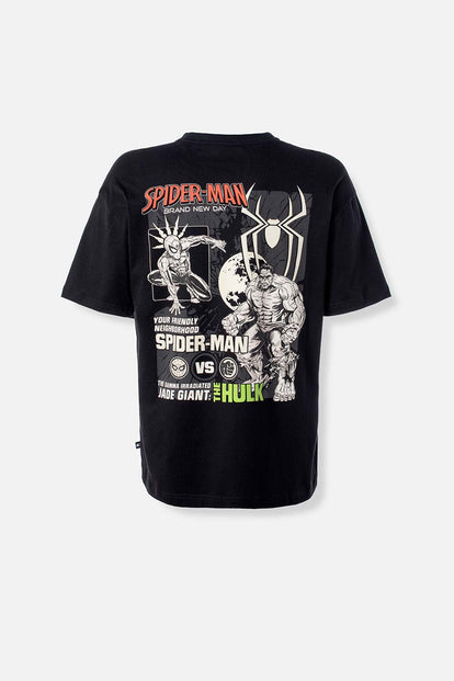  CAMISETA DE SPIDERMAN RELAX FIT PARA HOMBRE