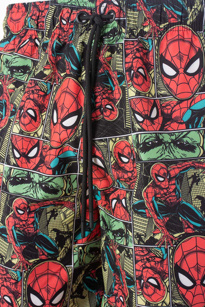  PANTALONETA DE BAÑO DE SPIDERMAN PARA HOMBRE