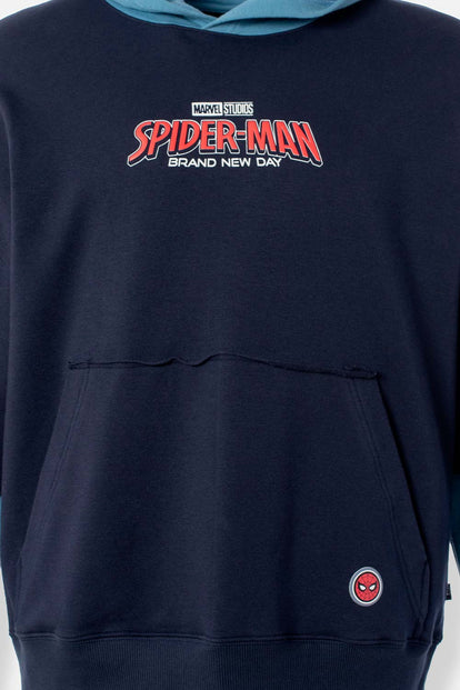  BUZO DE SPIDERMAN CON CAPUCHA PARA HOMBRE