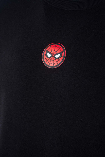  BUZO DE SPIDERMAN CERRADO REGULAR FIT PARA HOMBRE